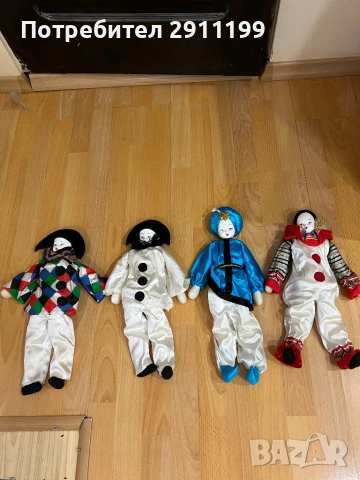 Кукла на клоун / Арлекин , 4 бр.