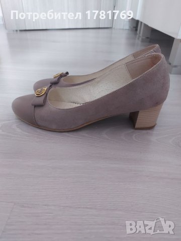 Дамски обувки с дебел ток , снимка 3 - Дамски обувки на ток - 41825110