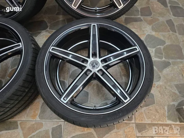 4бр джанти с гуми спорт пакет за MERCEDES AMG GT КУПЕ 5х112мм  , снимка 2 - Гуми и джанти - 55818189