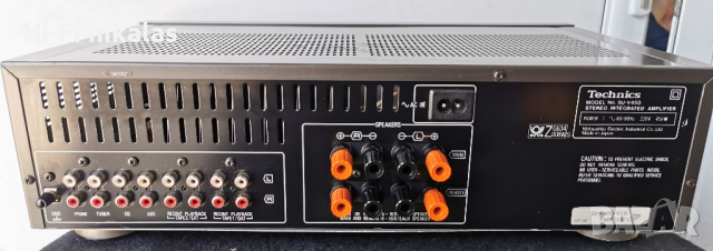стерео усилвател TECHNICS SU-V450, снимка 7 - Ресийвъри, усилватели, смесителни пултове - 44527138