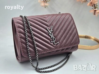 Yves Saint Laurent Кожена Дамска Чанта YSL