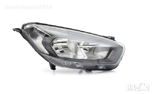 Фар с моторче (черен обръч) за Ford Transit Courier 2014-2018 Год. - Пасажерска стран