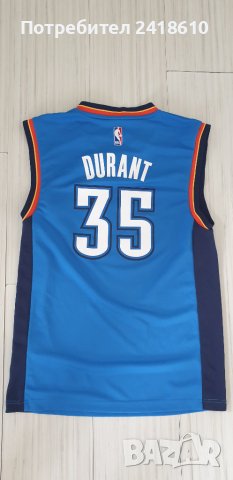 Adidas NBA Oklahoma City #35 Kevin Durant Mens Size S ОРИГИНАЛ! МЪЖКИ ПОТНИК!, снимка 10 - Спортни дрехи, екипи - 44600699