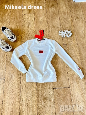 Hugo Boss!Страхотен суперсвеж ежедневен суичър.С М Л размер, снимка 7 - Суичъри - 51959202