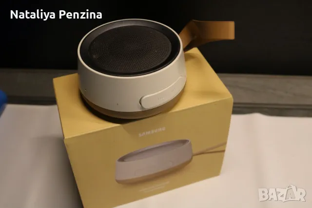 Преносима тонколона Samsung Scoop, Bluetooth, Кафява, снимка 3 - Тонколони - 48031855