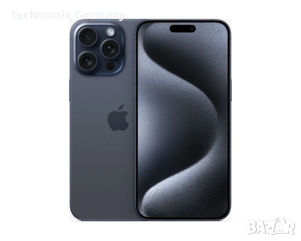  Apple iPhone 15 Pro Max 256GB, Blue Titanium