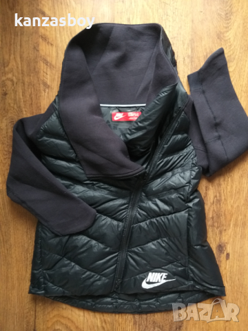 Nike Tech Fleece Aeroloft Cape Jacket Size XS Girls 6-8 Yrs 122-128sm. - юношеско пухено яке , снимка 3 - Детски якета и елеци - 44533890