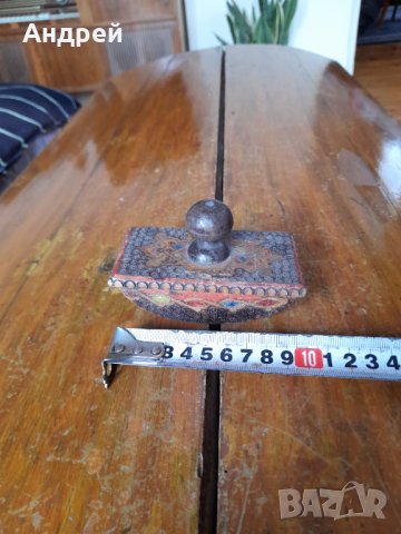 Стара попивателна преса #2, снимка 3 - Други ценни предмети - 39895521