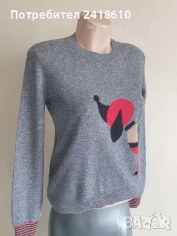 Burberry Brit  Wool / Cashmere Knit Womens Size M НОВО! ОРИГИНАЛ! Дамски Пуловер , снимка 14 - Блузи с дълъг ръкав и пуловери - 53210897