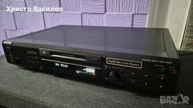Sony mds je520 minidisc