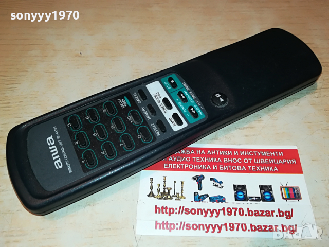 AIWA RC-6AT03 AUDIO REMOTE-ВНОС SWISS 1004221739, снимка 6 - Други - 36409038