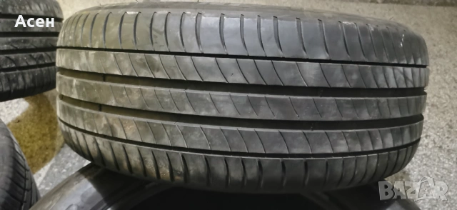 Четири летни гуми с размер 225/55/17.  Еднакви като шарка и размер, двете са Continental, другите дв, снимка 2 - Гуми и джанти - 53443007