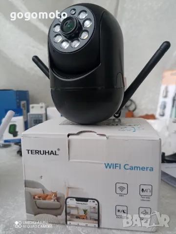 камера за наблюдение през телефона с приложение, HD 1080P охранителна камера , снимка 12 - Други - 49922704