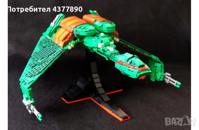 Стар Трек Кораби Klingon Bird of Prey Lego Compatible Building Blocks, снимка 3 - Образователни игри - 51635535