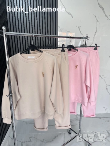 Комплект с брошка ysl 