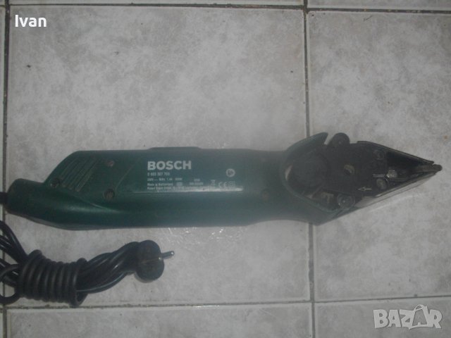 Швейцарски Оригинален Мини Лентов Шлайф-BOSCH PVS300AE-300 Вата/2009г-Отличен-Бош, снимка 12 - Други инструменти - 42427711