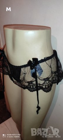 Бикини с жартиерен колан, снимка 3 - Бельо - 42156556