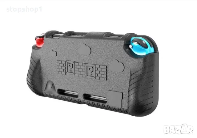 Калъф за Nintendo Switch/OLED, защитен, EVA пяна, 6 слота за карти, Battletron, снимка 4 - Игри за Nintendo - 48848058