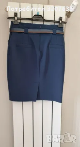 Елегантна дамска пола с коланче, снимка 3 - Поли - 50058041