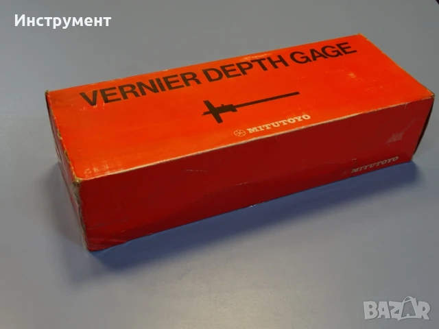 Шублер дълбокомер Mitutoyo 527-102 VD20 0-200mm Vernier Depth Gage, снимка 10 - Шублери - 50808740