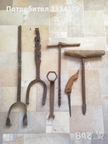 Стари 3бр. инструмент за направа на колела за каруца. ръчно изработени,