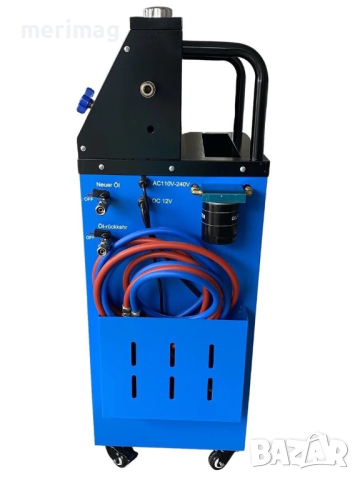 МАШИНА ЗА СМЯНА НА МАСЛО ПРИ АВТОМАТИЧНИ СКОРОСТНИ КУТИИ /ATF/ С АДАПТОРИ , KRAFTWELLE,12V, снимка 4 - Други машини и части - 44585552