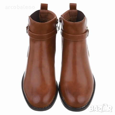 Дамски класически боти до глезена, 2цвята , снимка 10 - Дамски боти - 51680227