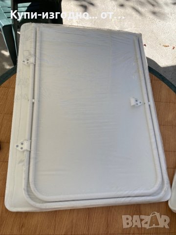 Къмпинг маса MFG , 60x80 , масивна , бял цвят, снимка 4 - Къмпинг мебели - 41698048