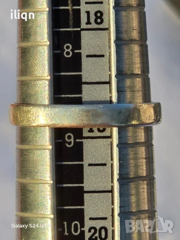 Сребърен пръстен. 18,7мм. Цена 29,99лв. За Севлиево безплатна доставка., снимка 5 - Пръстени - 50698083