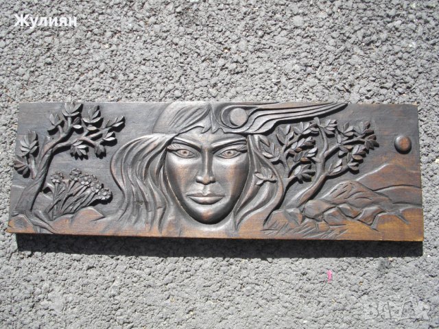 СТАРА БЪЛГАРСКА ДЪРВОРЕЗБА , снимка 1