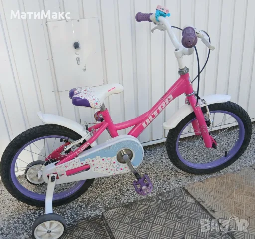 Детски велосипед UTRA LARISA 16 ", снимка 2 - Детски велосипеди, триколки и коли - 55842126