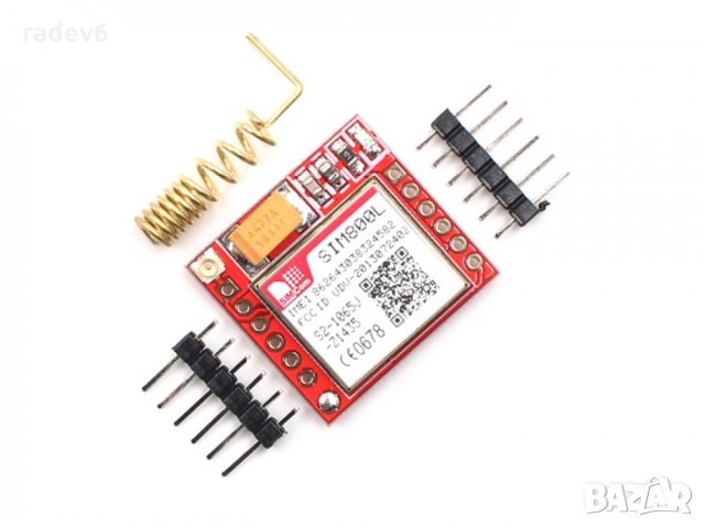 SIM800L GSM GPRS модул, Ардуино / Arduino, снимка 1 - Друга електроника - 34303903