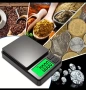 Прецизна Джобна мини Везна от 0,01гр до 1 кг /за грамове , унции, бижута/с LCD дисплей с подсветка, снимка 15