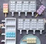 4 малки ескимо шоколад плочка блокчета парче сладолед Popsicle Попсикъл силиконова форма молд калъп, снимка 3