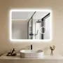 LUVODI LED огледало 80x60 см със светлина, Bluetooth и анти-мъгла, снимка 1