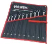 Тресчотни ключове Hawek - 10 части 8-19 мм, снимка 3