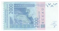 Côte d'Ivoire-2 000 Francs CFA-2016-P# 116Ap-Paper, снимка 2
