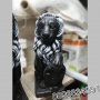 Лъв от бетон. Статуя за декорация - черен цвят