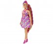  Кукла Barbie - Комплект кукла с дълга коса и цветя HCM89, снимка 4