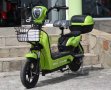 Електрически скутер с двойна седалка EBZ14, 14" гуми, 500W, 48V GREEN, снимка 1
