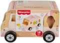 Нов Fisher-Price камион-сладолед с дървени форми за бебета 18+ месеца, снимка 6