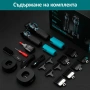 машинка за подстригване + тример VGR V-886 S2 Grip Turbo 9000RPM, снимка 3
