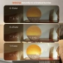 Нов Dreamegg Sunrise 1 - будилник при изгрев,машина за бял шум с 29 звука, снимка 2