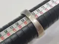 Мъжки сребърен пръстен, снимка 9