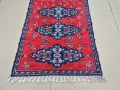 Стар ръчно изработен Узбекистански килим, снимка 3