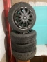 4 бр железни джант OPEL  за Опел 4x100 15 цола + подарък зимни гуми и тасове , снимка 3