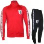 Мъжки футболен екип FC JUVENTUS, черен с червено, полиестер, снимка 1 - Спортни дрехи, екипи - 34224888