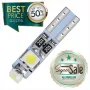 Супер ярка T5 Led крушка 3 и 5 SMD 3030 светлина Т5 Лампа за табло на кола габарит 12V Супер ярки ла, снимка 10