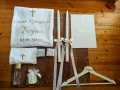 Изчистени комплекти за кръщене в златно и сребърно, снимка 5