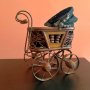Антикварна колекционерска количка за кукли, снимка 1 - Колекции - 39908028